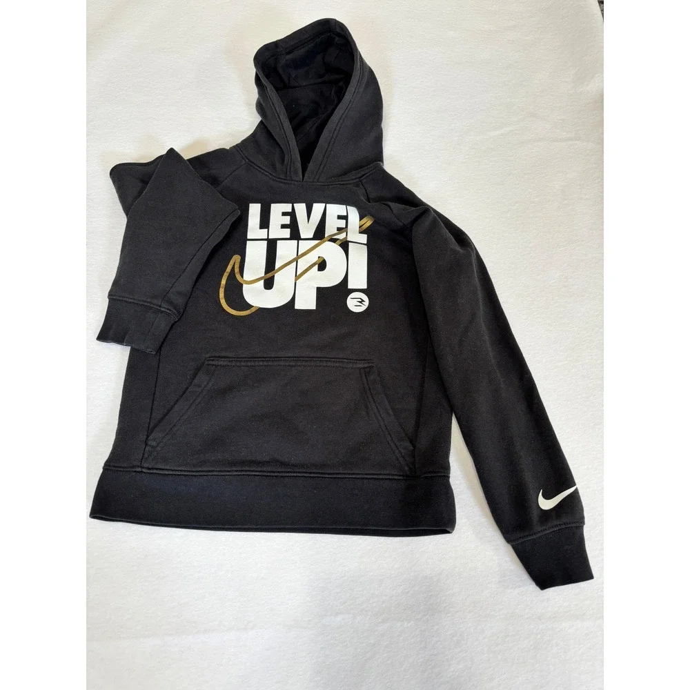Nike 3 Brand Russell Wilson Hoodie Bundle Black Tan Boys Small 8-10 Years